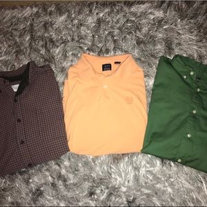 Lot of 3 men's shirts